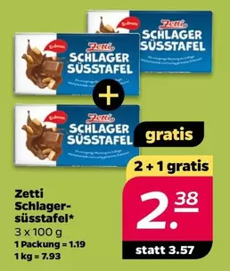 Schlager-süßtafel
