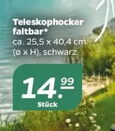 Teleskophocker faltbar*