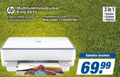 Hp - Multifunktionsdrucker Envy 6010