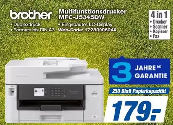 Brother - Multifunktionsdrucker MFC-J5345DW
