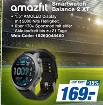 Smartwatch Balance 2 XT