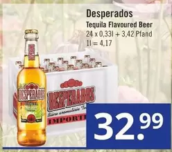 Desperados -  Tequila Flavoured Beer