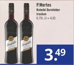 Rotwild Dornfelder trocken