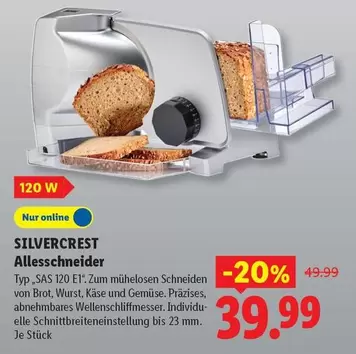 Allesschneider Typ SAS 120 E1