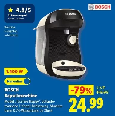 Bosch - Kapselmaschine