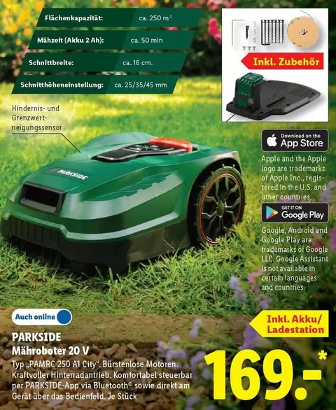 Apple - Mähroboter 20 V