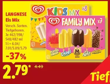 Capri - Eis Mix / Family Mix