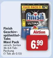 Finish - Geschirrspülmittel-Tabs Maxi Pack
