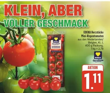 Mini-Rispen-Tomaten