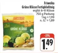 Grüne Klöße Fertigteig