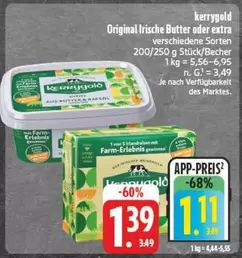 Gold - Original Irische Butter oder extra verschiedene Sorten