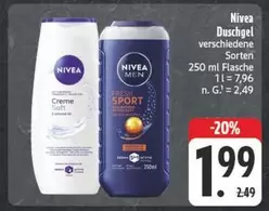 Nivea - Duschgel verschiedene Sorten