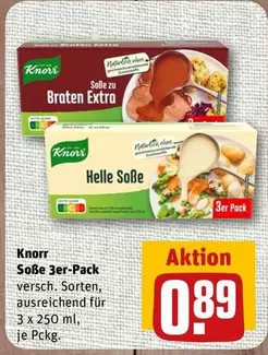 Knorr - Soße (Sosse) 3er-Pack
