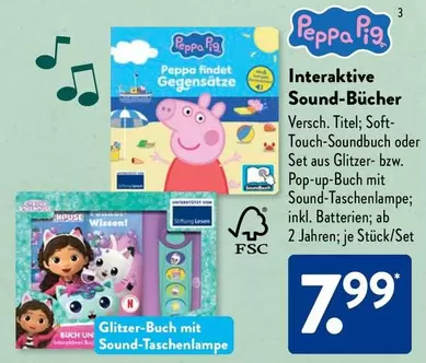 Peppa Pig - Interaktive Sound-Bücher