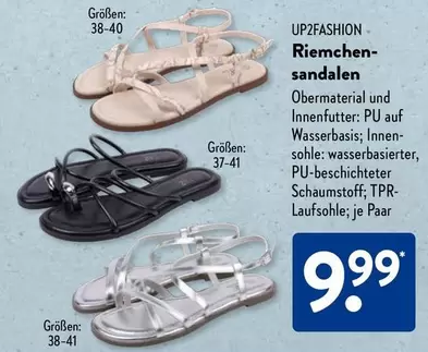Riemchen-Sandalen