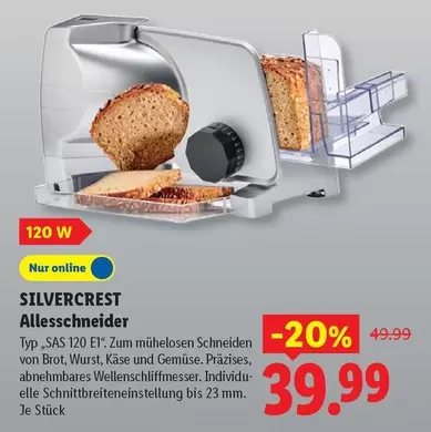 Allesschneider Typ SAS 120 E1