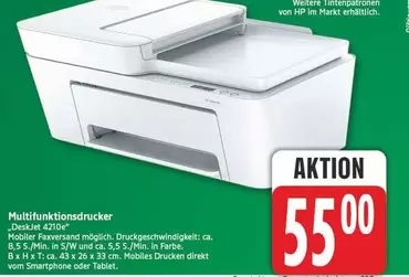 Hp - Multifunktionsdrucker Deskjet 4210