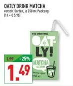 Oatly - OATLY DRINK MATCHA