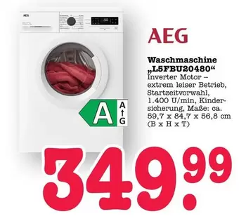 AEG - Waschmaschine L5FBU20480