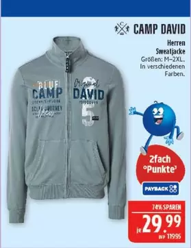 Ace - Herren Sweatjacke