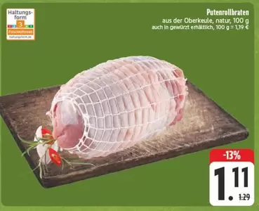 Putenrollbraten