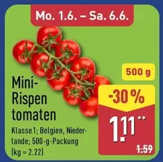 Mini Rispen Tomaten
