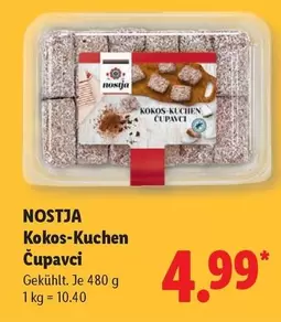 Kokos-Kuchen Čupavci