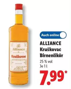Kruškovac Birnenlikör