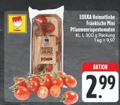 Fränkische Mini Pflaumenrispentomaten