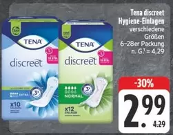 Tena - Hygiene-Einlagen