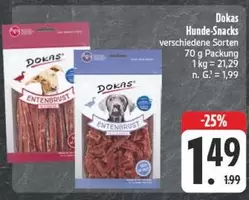 Hunde-Snacks Entenbrust