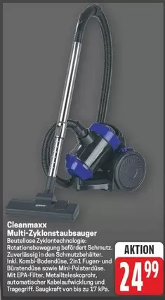Multi-Zyklonstaubsauger