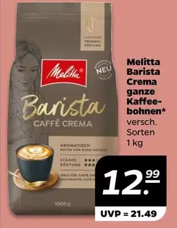 Barista -  Crema ganze Kaffee-bohnen