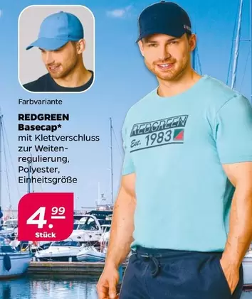 Basecap mit Klettverschluss