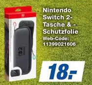 Nintendo -  Switch 2-Tasche & Schutzfolie 11399021606