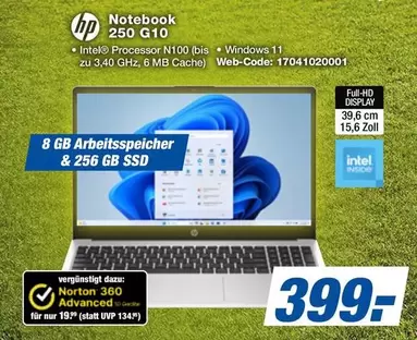 Hp - Notebook 250 G10