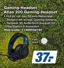 Playstation - Atlas 200 Gaming-Headset Web-Code: 11399039790