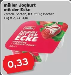 Joghurt mit der Ecke