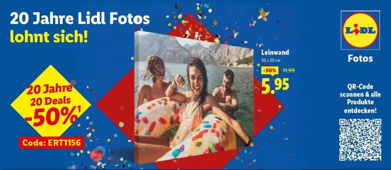 Lidl Fotos Leinwand