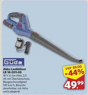 Akku Laubbläser LB 18-201-05