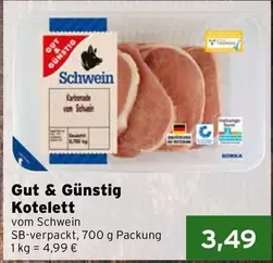 Kotelett vom Schwein