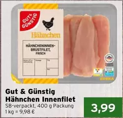 Hähnchen Innenfilet