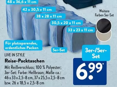 Reise-Packtaschen