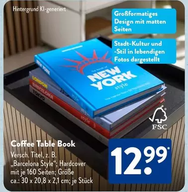 Coffee Table Book