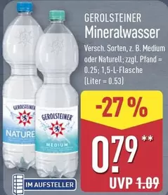 Gerolsteiner - Mineralwasser