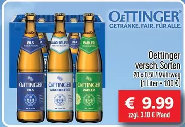 Oettinger versch. Sorten