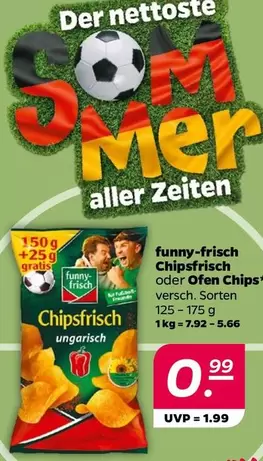 Chipsfrisch oder Ofen Chips