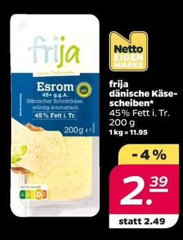 Esrom dänische Käsescheiben