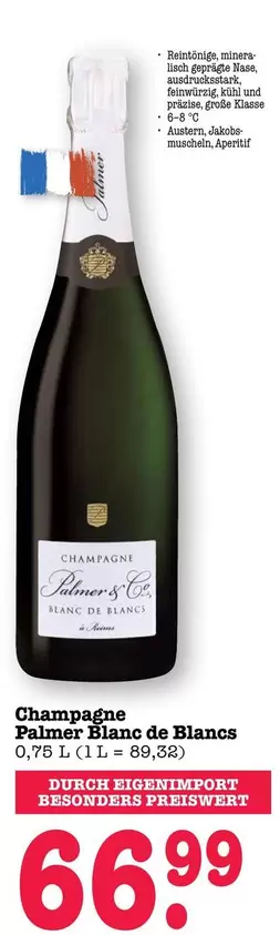 Champagne Palmer Blanc de Blancs