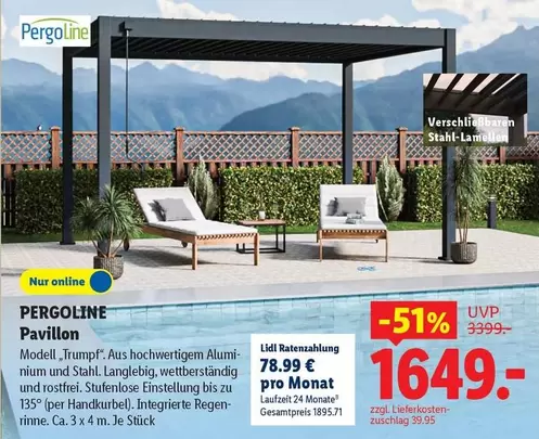 PERGOLINE Pavillon